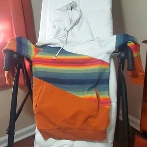 Ampersand Avenue colorful hoodie